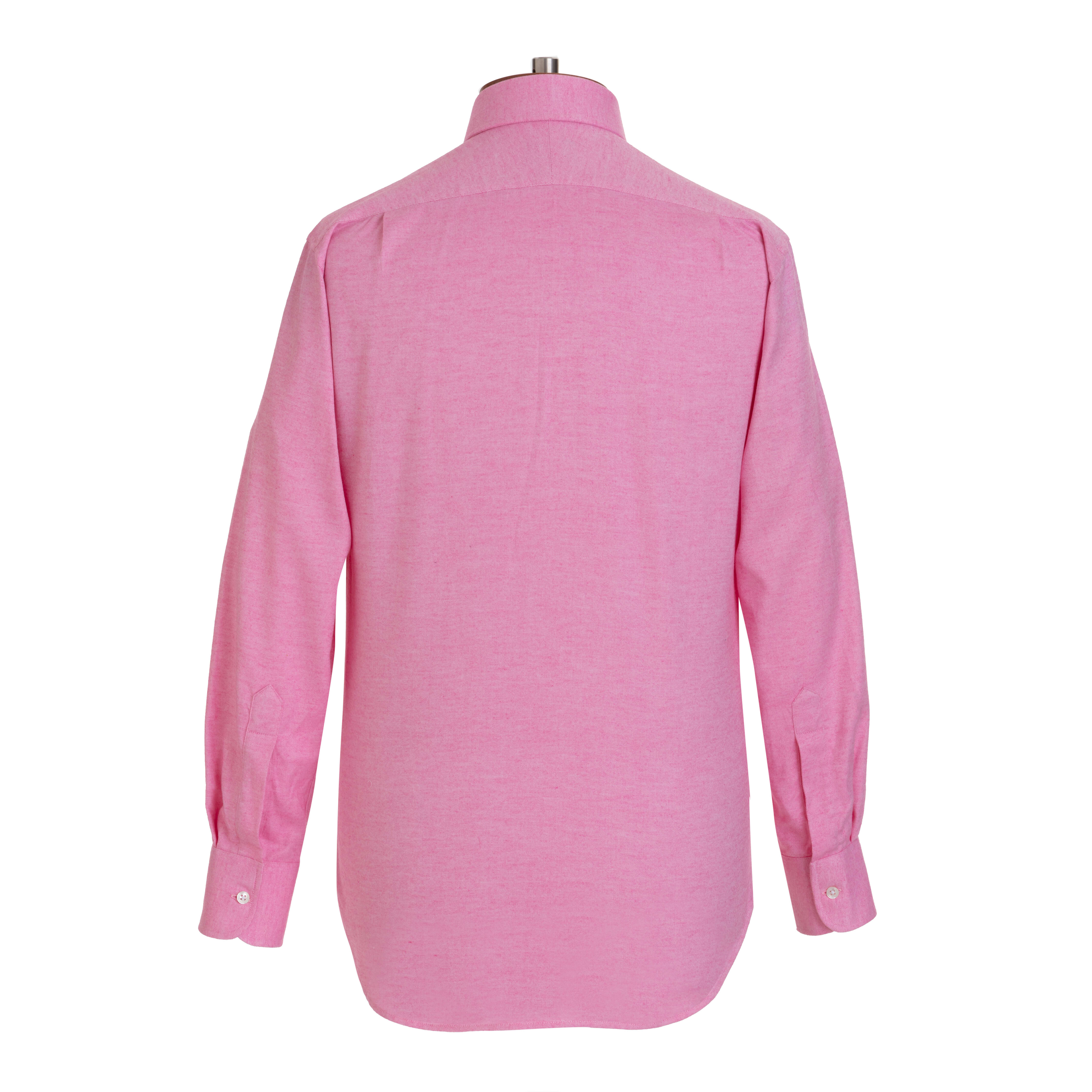 Plain Rose Brushed Cotton Shirt