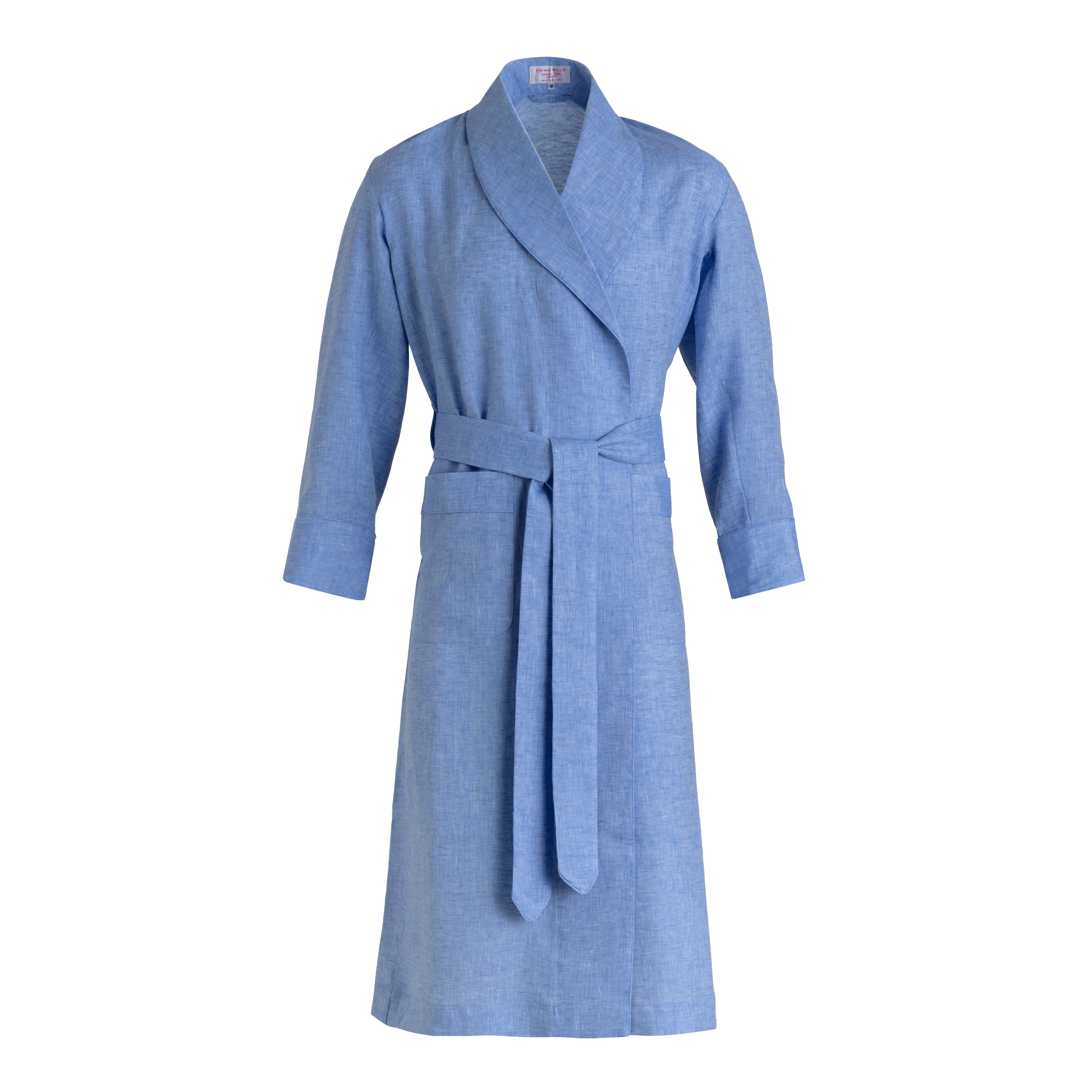 Forget-me-not Linen Dressing Gown - Emma Willis