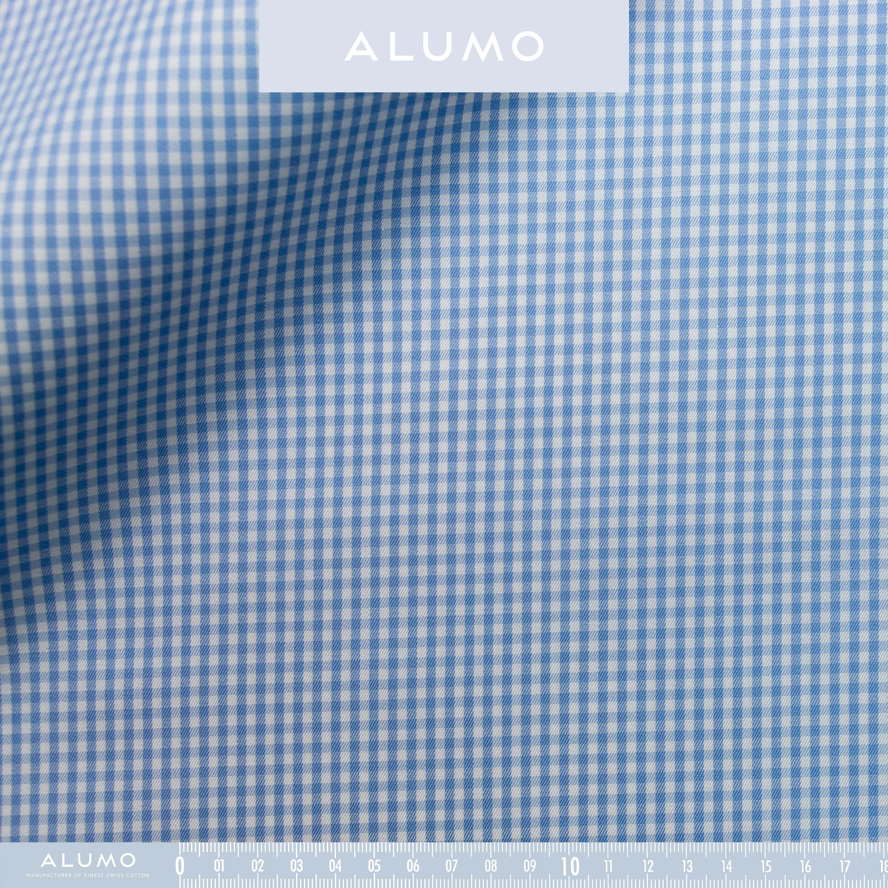 Sky Gingham Twill Soprano - Emma Willis