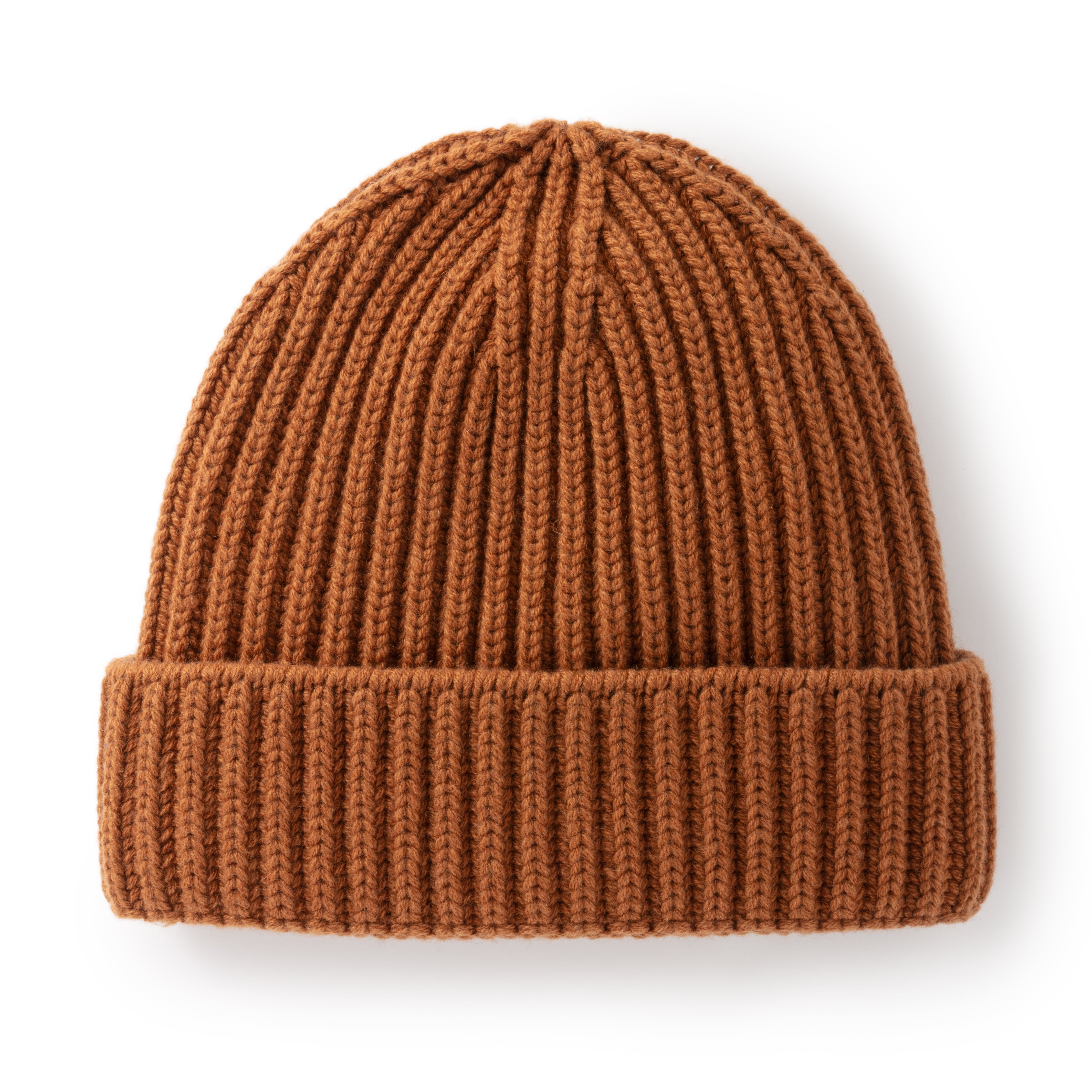 Vicuna Ribbed Cashmere Beanie - Emma Willis